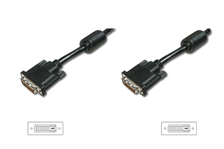 Kabel DVI-D Dual-Link St > St 02,00m schwarz