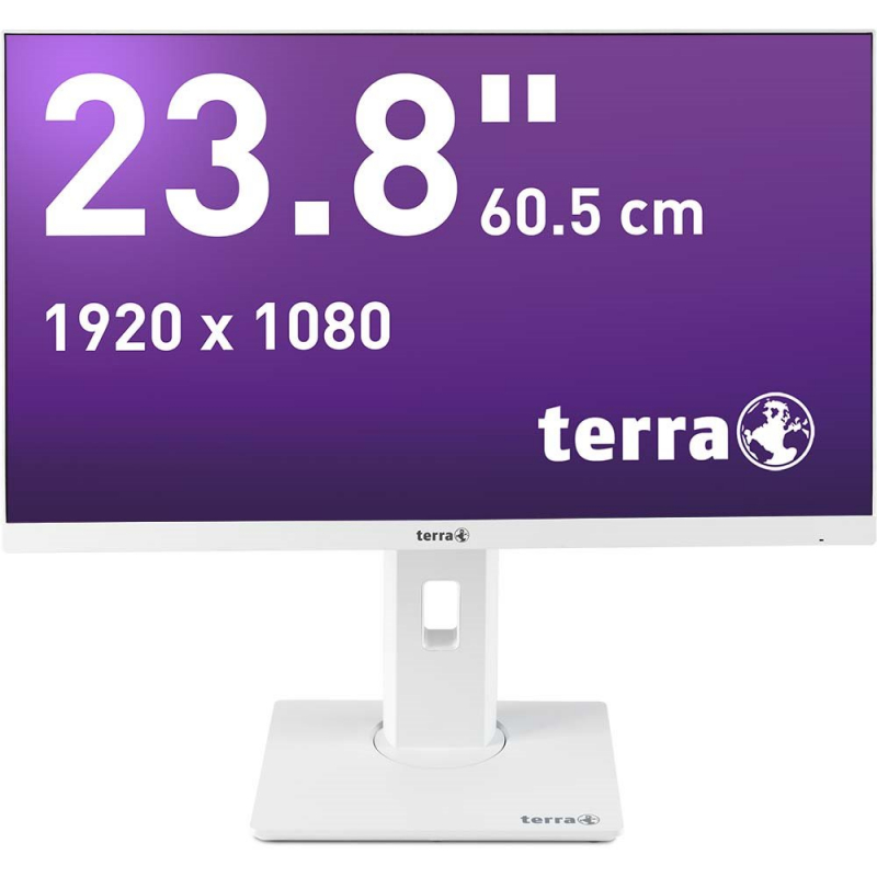 TERRA LCD/LED 2463W PV white DP/HDMI GREENLINE PLU (3030101)